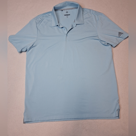 adidas Other - Adidas Sky Blue Men's Polo Golf Shirt